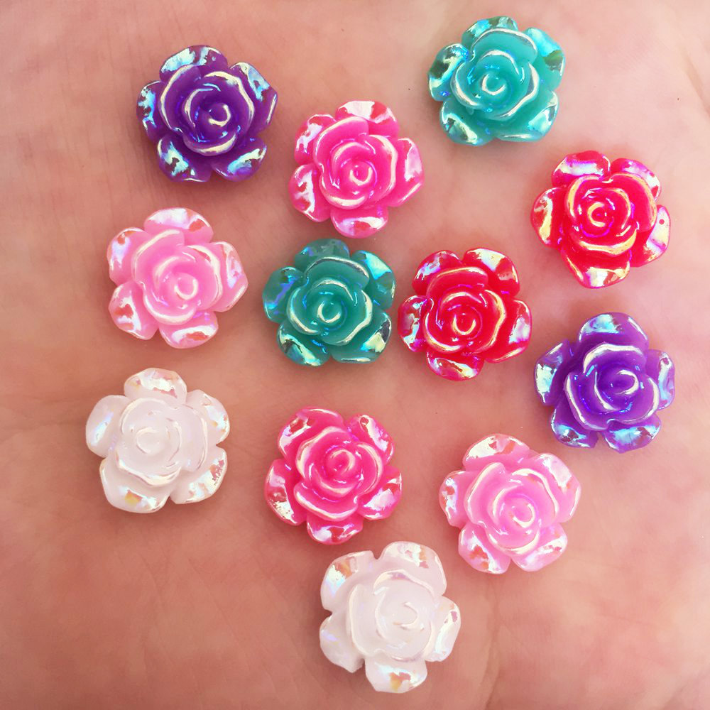 Resin Craft Ideas - 60 uds AB resina 12mm Mini