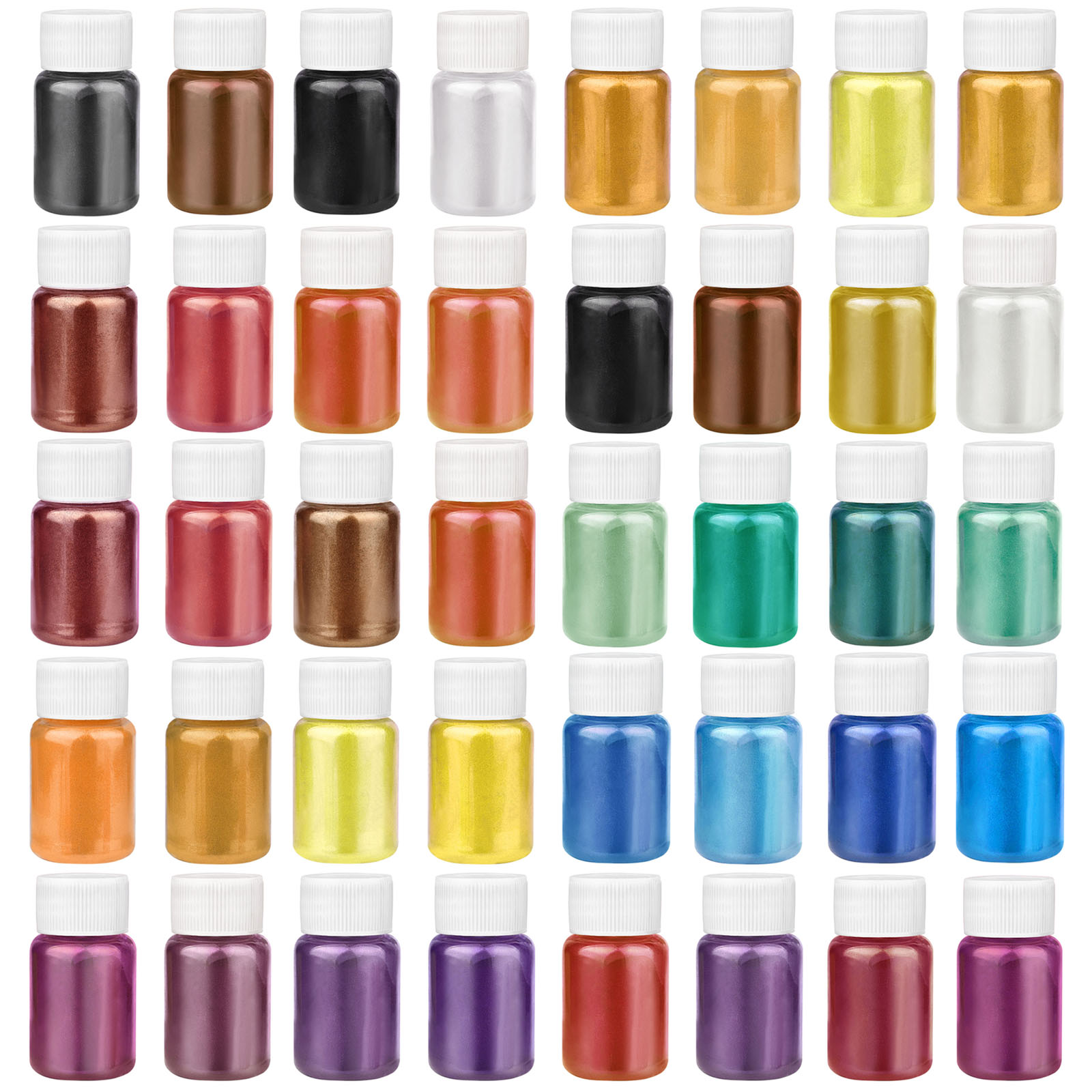 Resin Pigment Set - Juego de 4 Colores de Polvo