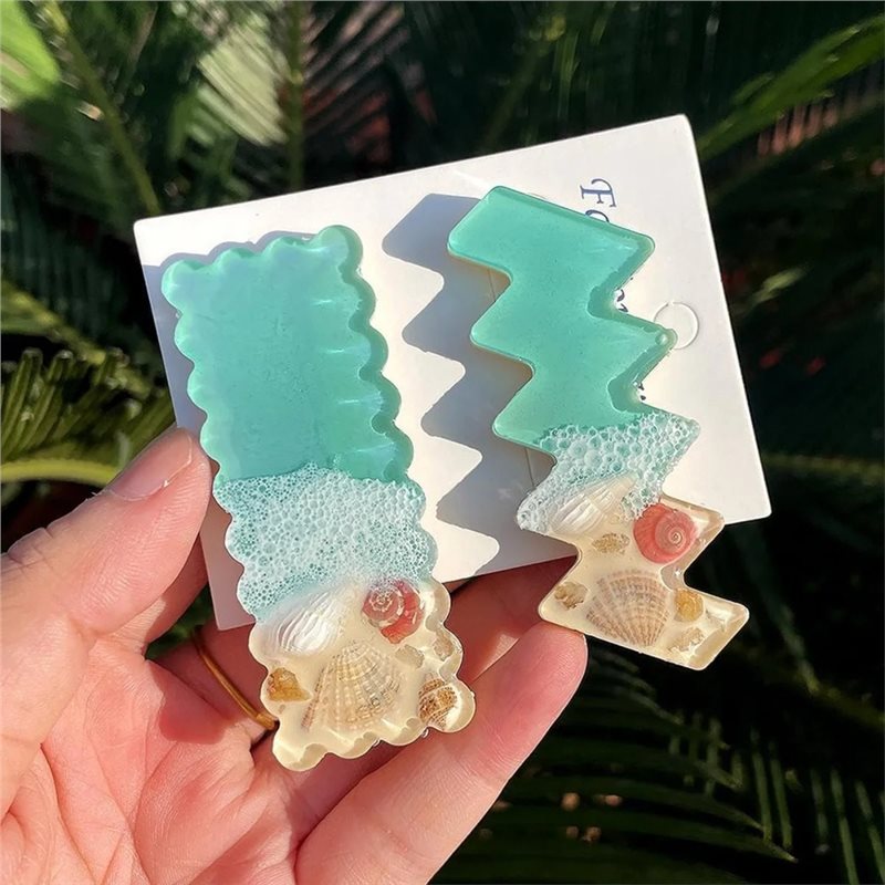 Epoxy Uv Resin Kit - ABMH-Moldes de silicona para pinzas de