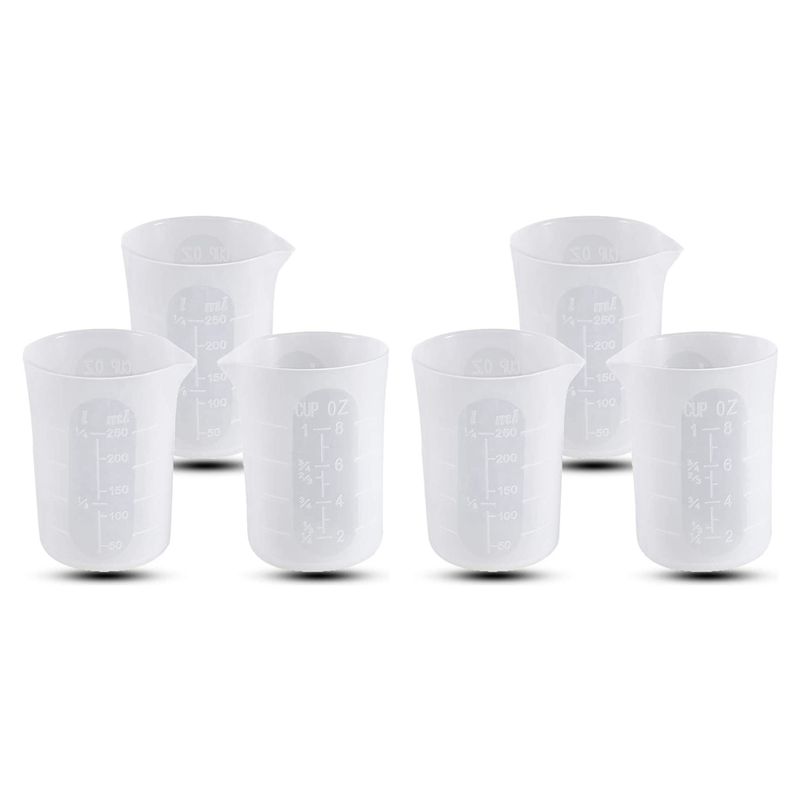Mixing Cup Silicone - Tazas medidoras de silicona DT19-250 ml