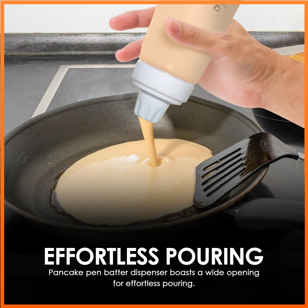 Mixing Cup Silicone - Dispensador de Masa para Panqueques de
