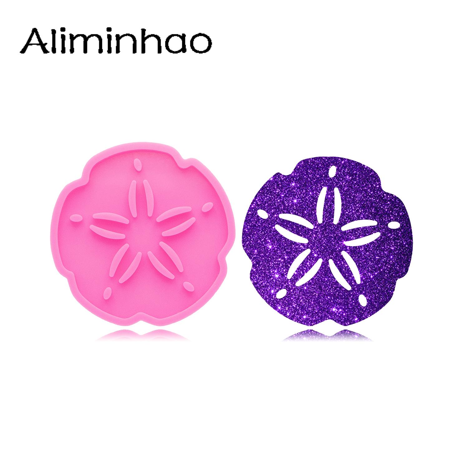 Geode Mold Silicone - DY1230 10cm redondo flor de loto