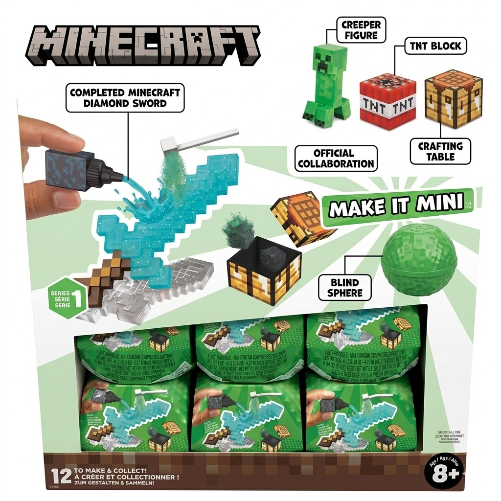Resin Crafting Minecraft - Original MGA Miniverse Minecraft Make It