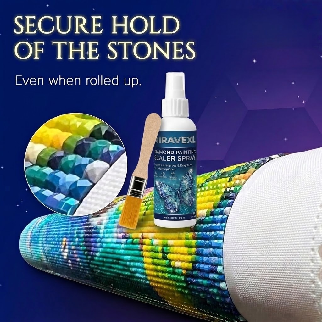 Resin Craft Material - Spray y Pincel Sellador Profesional para