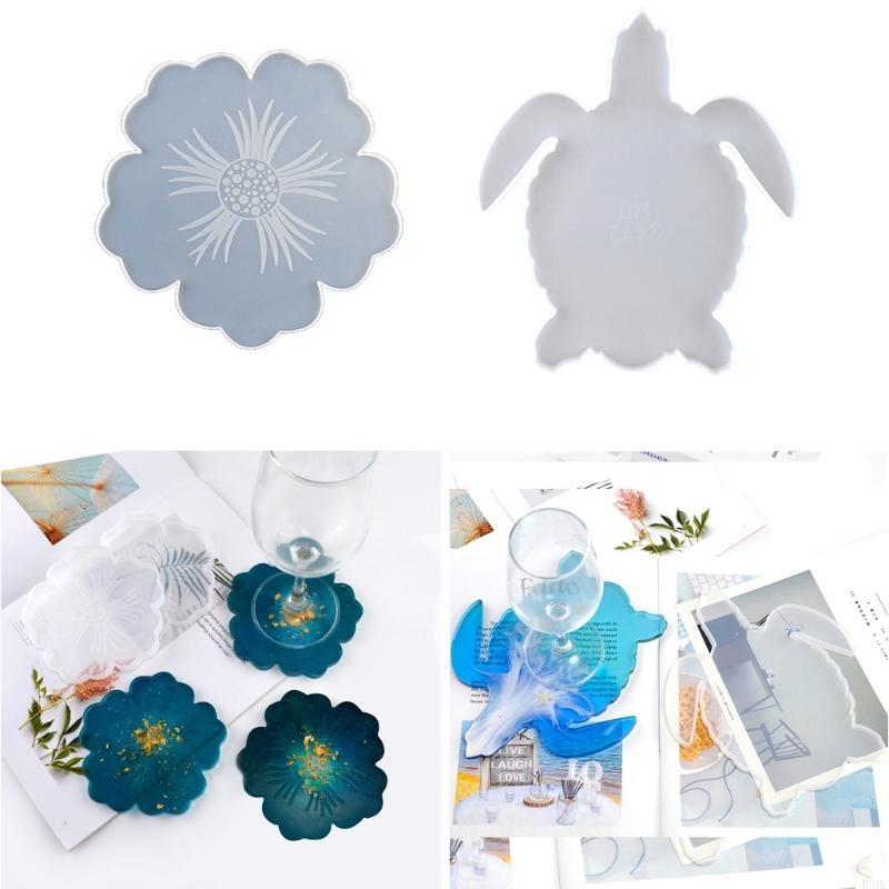 Geode Mold Silicone - R3MC 2pcs Diy Flower Flower Geode
