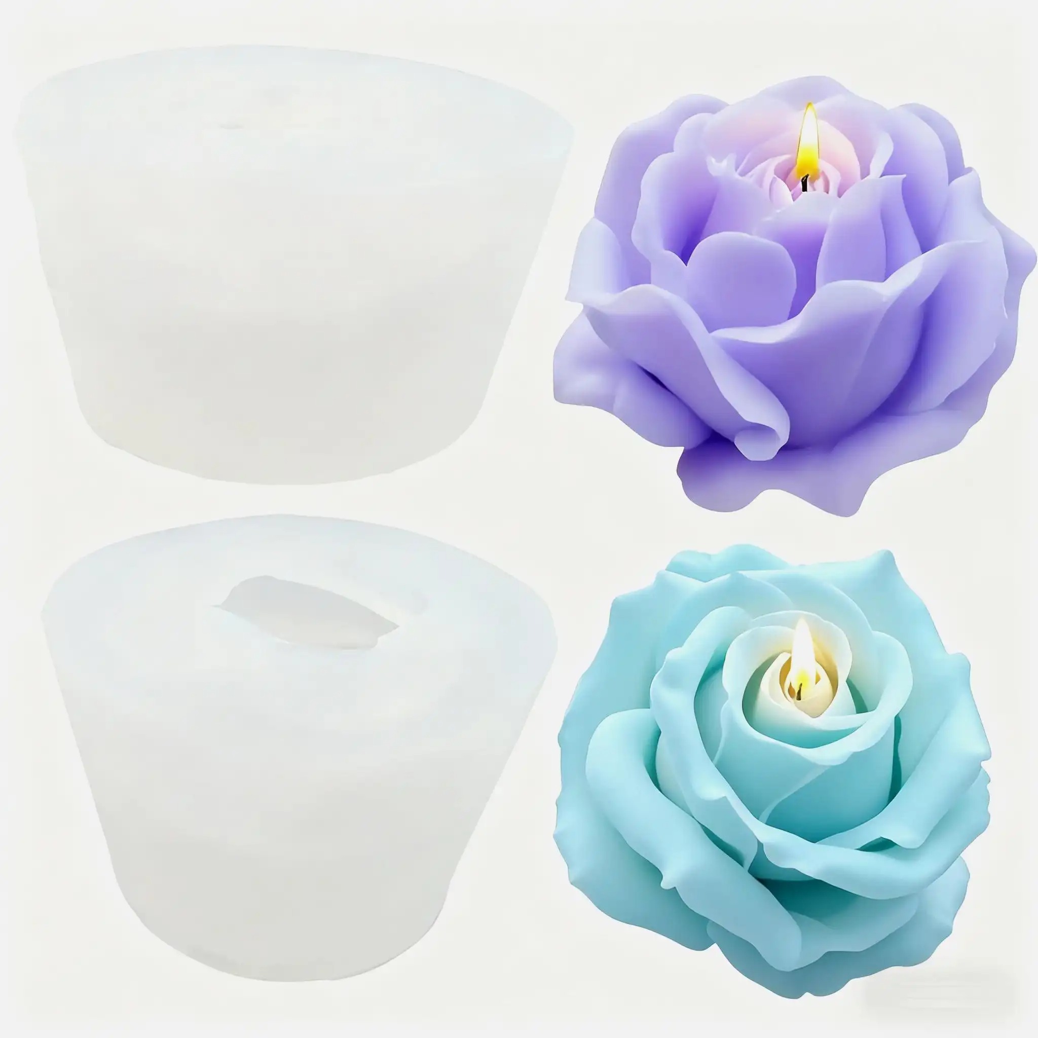 2 piezas de moldes románticos  - Resin Craft Ideas reseña y precio