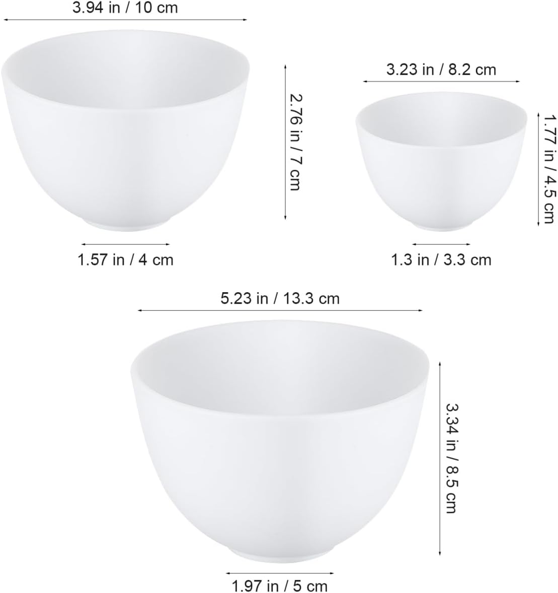 Juego de 3 tazones de silicona - Mixing Cup Silicone reseña y precio