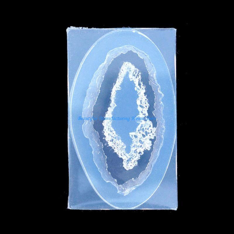 Molde racimo roca cuarzo E56A  - Geode Mold Silicone reseña y precio