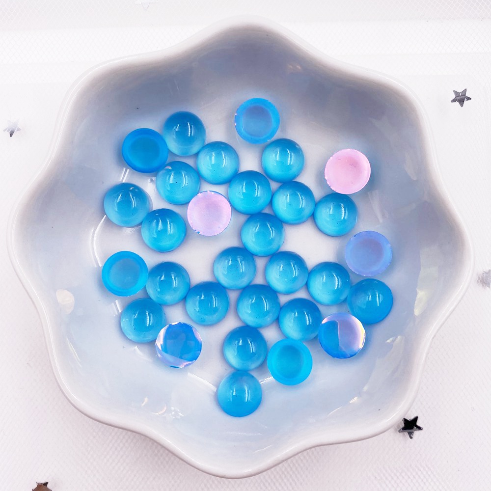 Gemas redondas de resina de oj - Resin Crafts reseña y precio