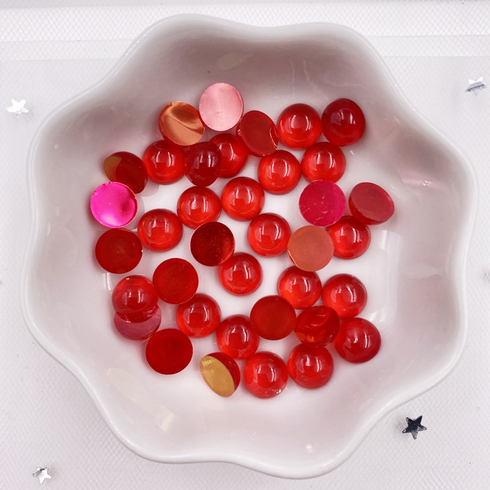 Gemas redondas de resina de oj - Resin Crafts reseña y precio