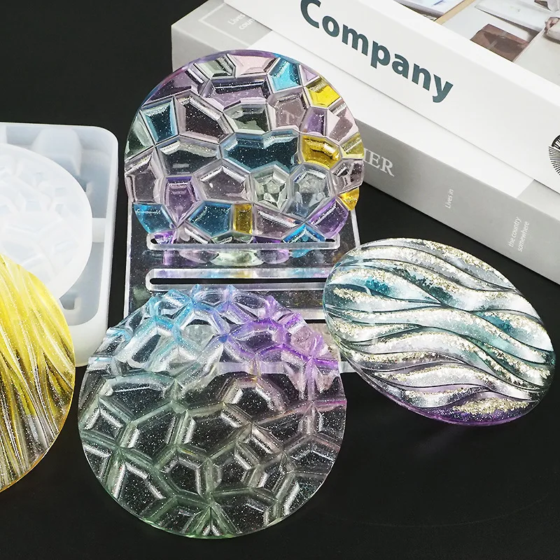 Molde de epoxi de cristal DIY, - Coaster Mold Round reseña y precio