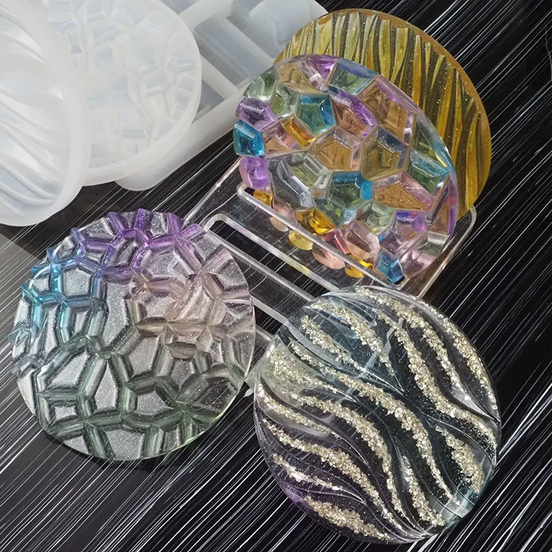 Molde de epoxi de cristal DIY, - Coaster Mold Round reseña y precio