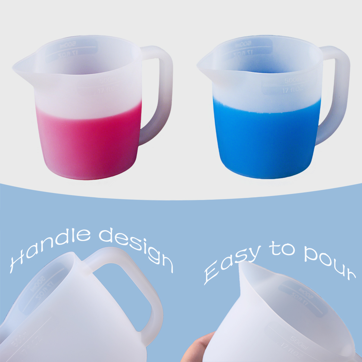 Taza medidora de silicona de 5 - Mixing Cup Silicone reseña y precio