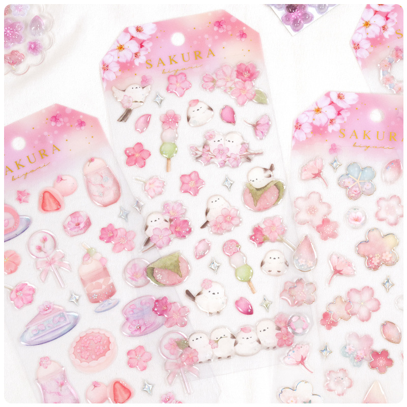 Pegatinas 3D de cristal Sakura - Resin Craft Material reseña y precio