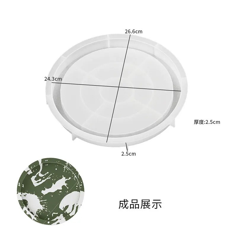 Molde de resina de alta calida - Serving Tray Mold reseña y precio