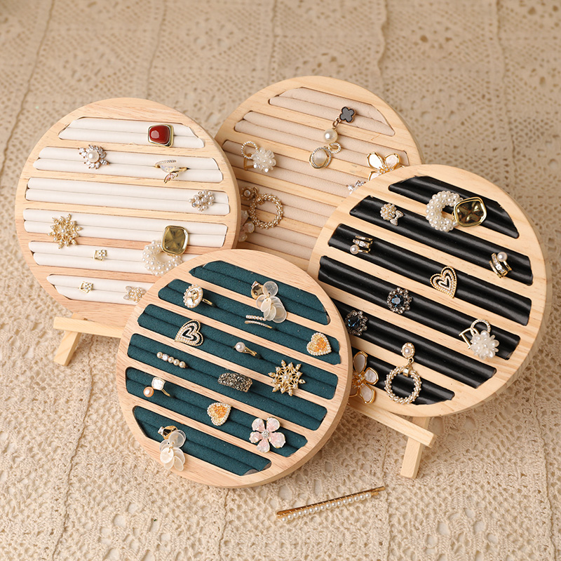 Bandeja de joyería de forma re - Wood Ring Blank reseña y precio