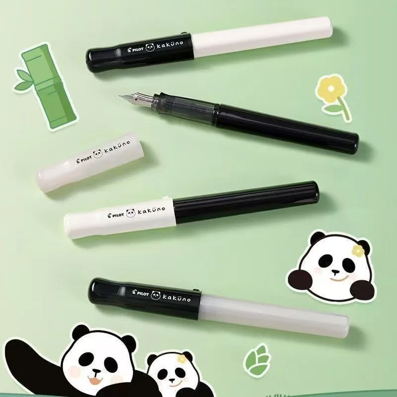 PILOT (Japón) Kakuno Panda - P - Resin Pigment Set reseña y precio