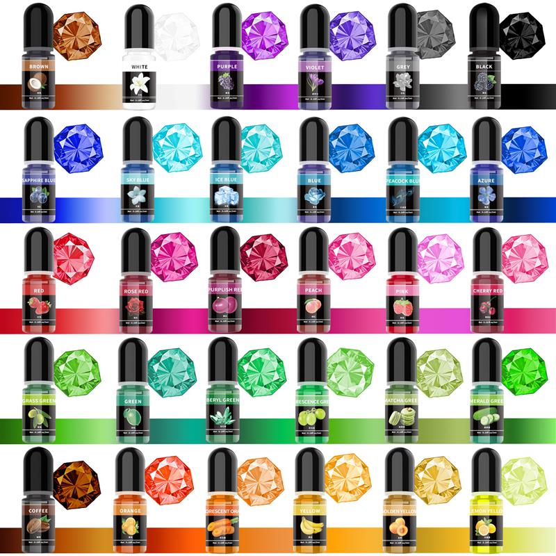 5ml/botella de pigmento de res - Resin Pigment Set reseña y precio