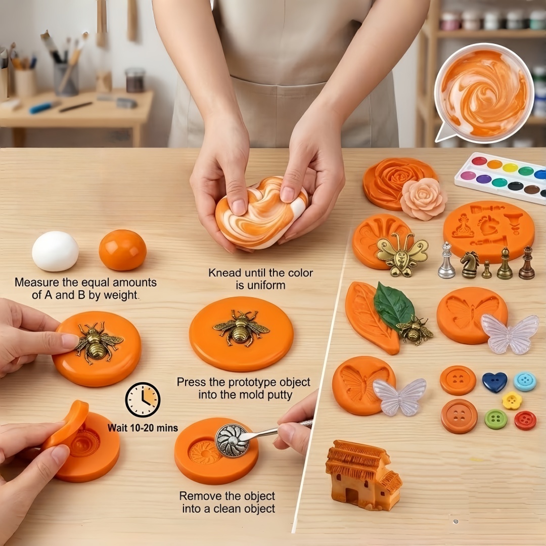 Kit de manualidades con masill - Resin Craft Projects reseña y precio