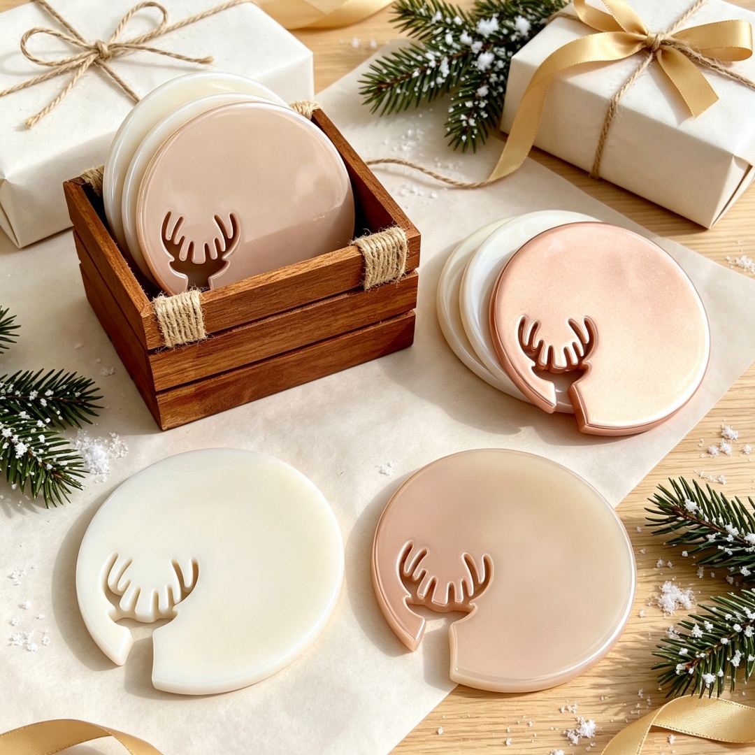 Molde de silicona para posavas - Coaster Mold Round reseña y precio