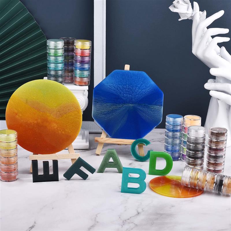 6 colores/juego de pigmento en - Resin Pigment Set reseña y precio