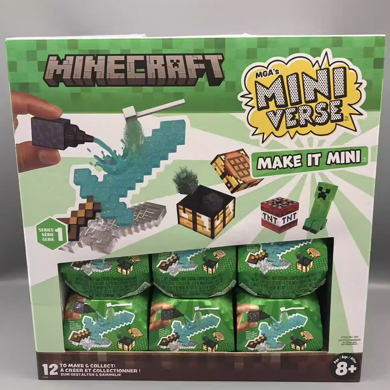 Original MGA Miniverse Minecra - Resin Crafting Minecraft reseña y precio