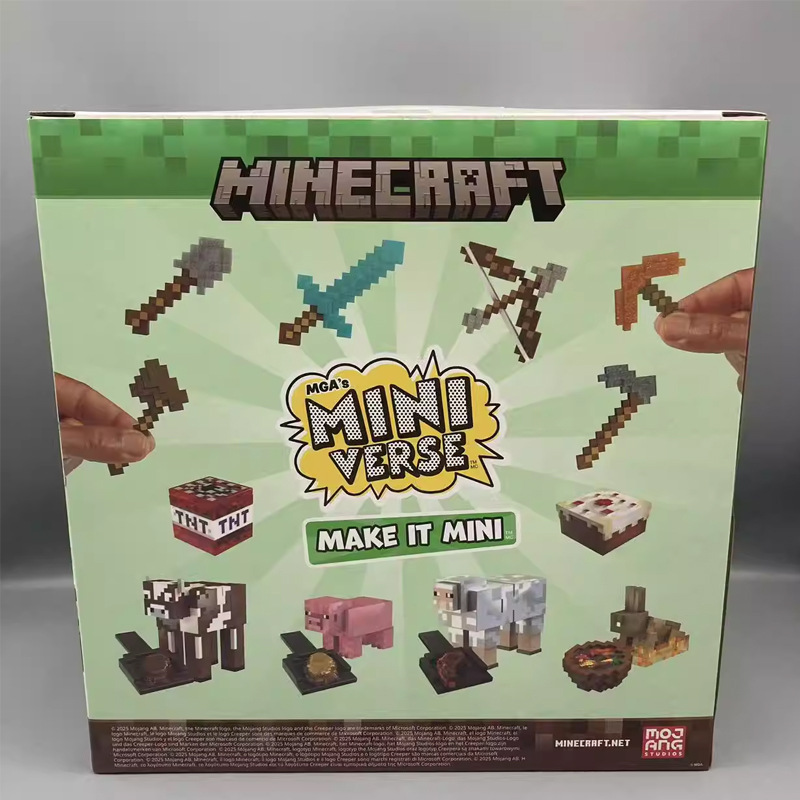 Original MGA Miniverse Minecra - Resin Crafting Minecraft reseña y precio