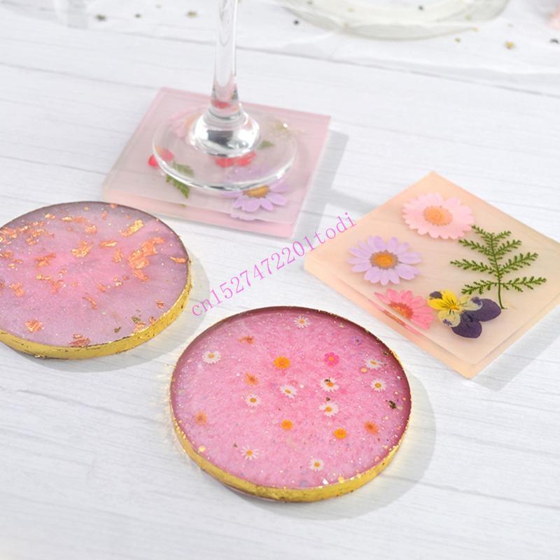 moldes resina para posavasos c - Geode Mold Silicone reseña y precio