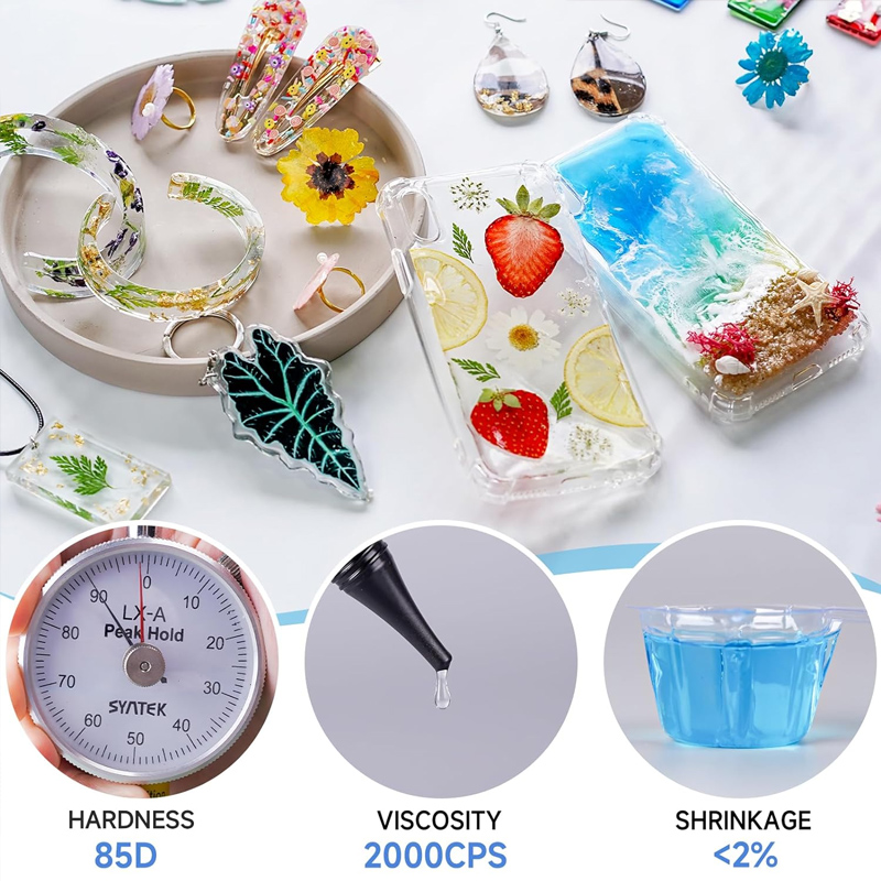 Resina UV mejorada para princi - Epoxy Uv Resin Kit reseña y precio