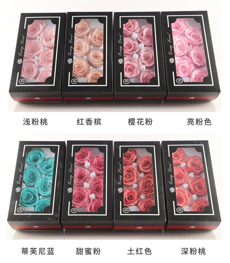 6 uds cabezas de flores de ros - Dried Flower Bulk reseña y precio