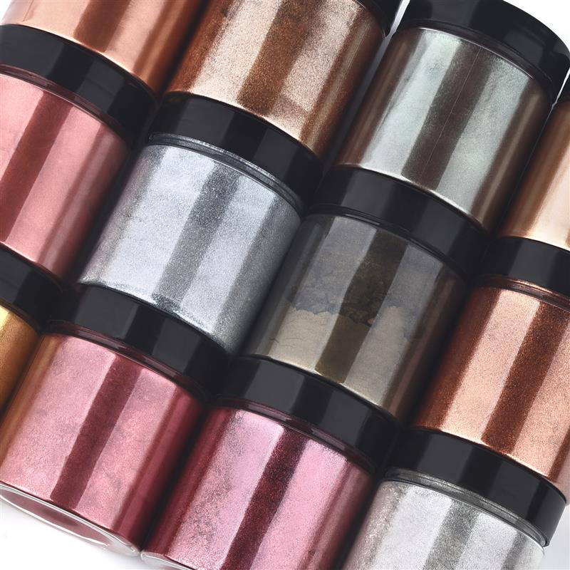 50g brillo metálico oro plata  - Resin Craft Material reseña y precio
