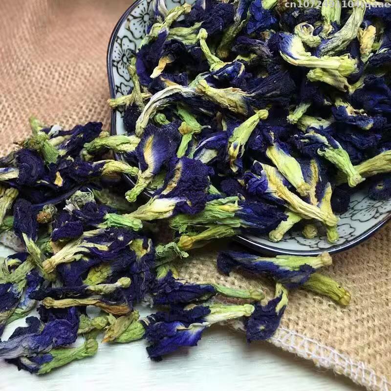 Flor de mariposa azul natural, - Dried Flower Bulk reseña y precio