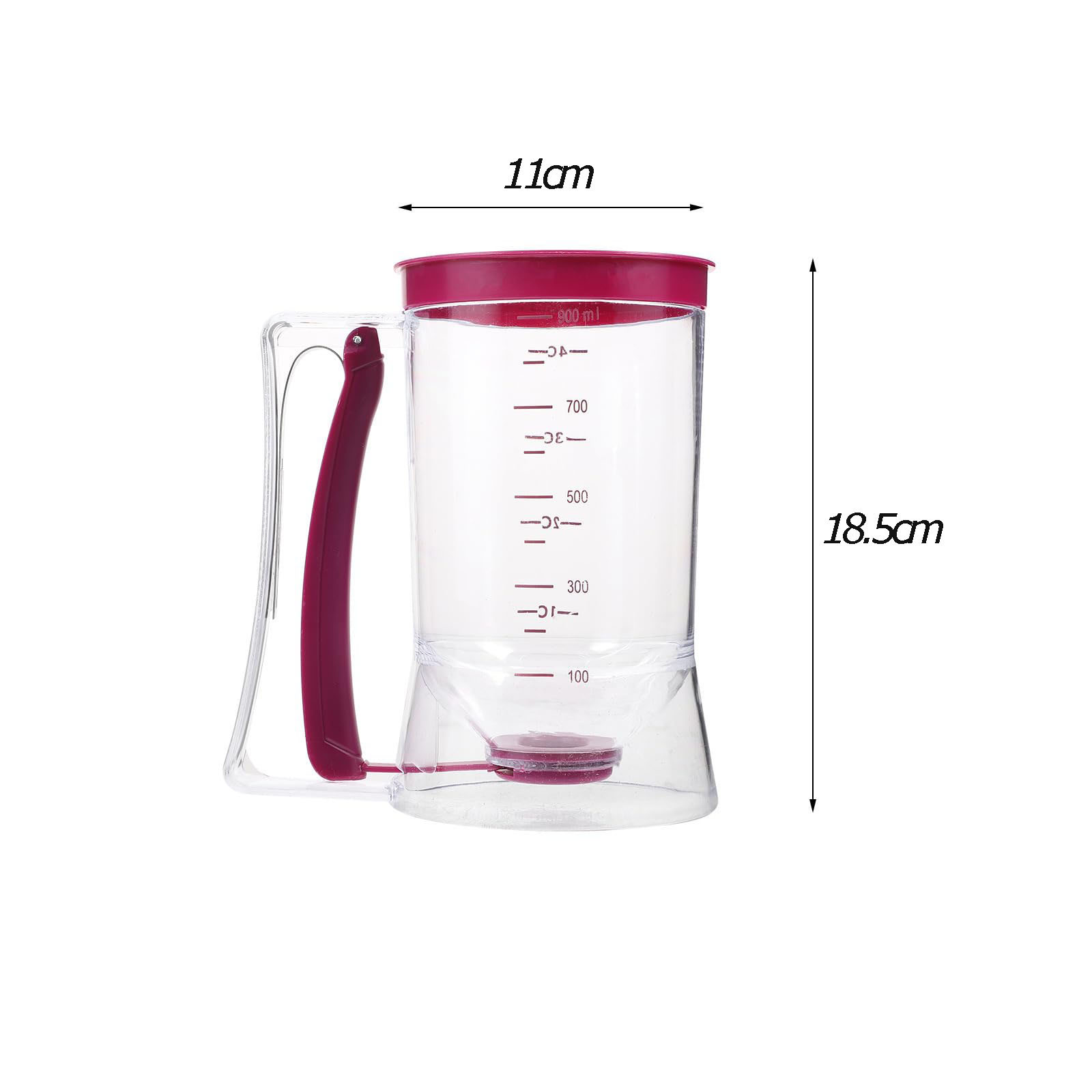 Dispensador de masa de 900ml,  - Mixing Cup Silicone reseña y precio