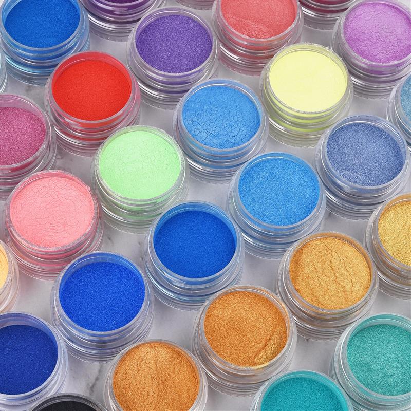 Polvo nacarado de resina, pigm - Resin Pigment Set reseña y precio