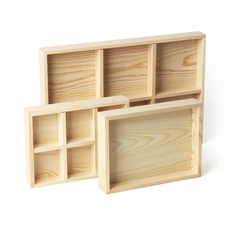 Bandejas organizadoras de joye - Wood Ring Blank reseña y precio