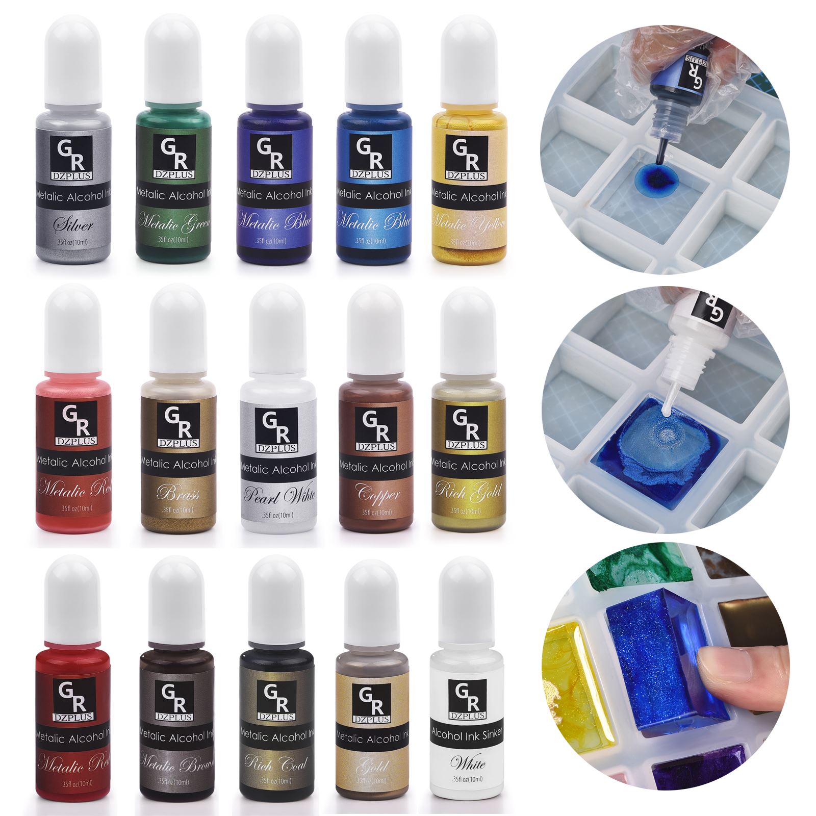 1 Juego de Kit de pigmento de  - Resin Pigment Set reseña y precio